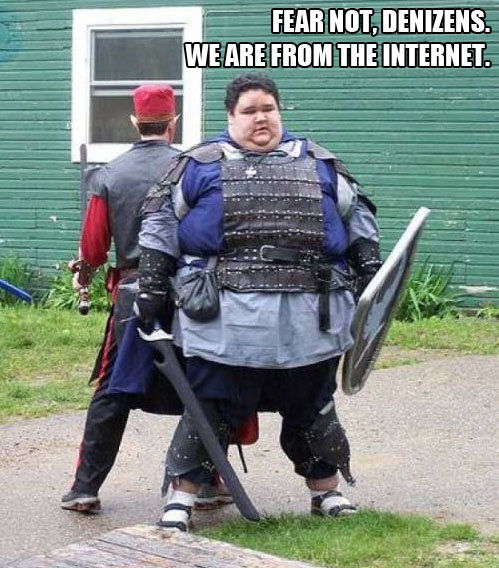 fat kids dressed up cosplay gamers dumb idiots internets image macro